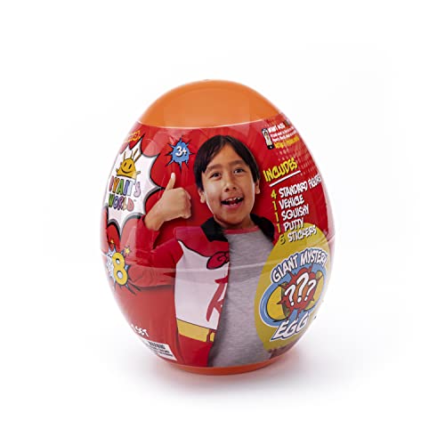 RYAN'S WORLD Giant Mystery Egg Series 8; Giant Egg is Filled with