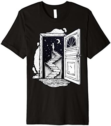 Dreamer's Stairway to a Starry Sky Psychedelic T-Shirt