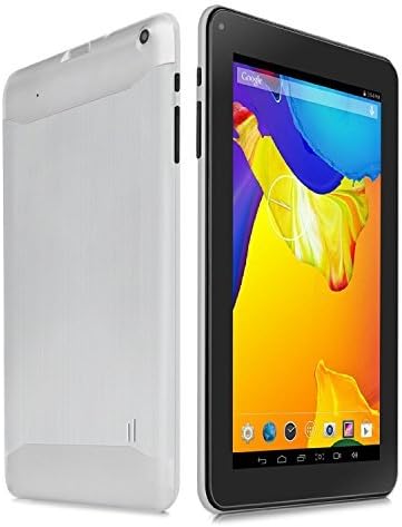 ProntoTec 9 Inch HD Android Tablet PC, Cortex A9 Dual Core 1.2 GHz, HD (1024 x 600 Pixel) Touch Screen, Android 4.2 OS, 8G Nand Flash, DDR3 1GB RAM, Dual Cameras, Wi-Fi, G-Sensor (White)