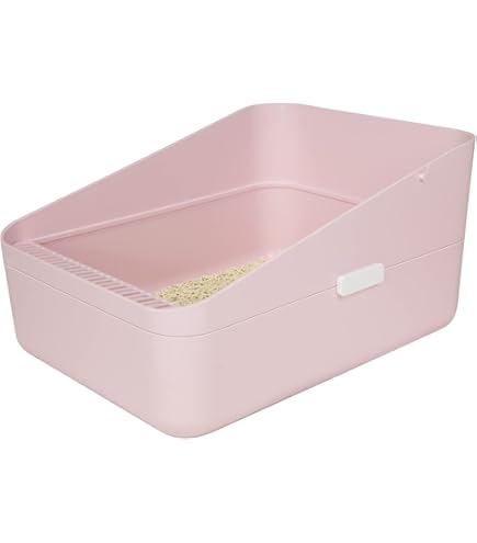 Corner Litter Box KAYTEE Hi-Corner Small Animal Litter Pan, Large