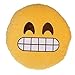 Sanheshun Cute 32cm Emoji Smiley Emoticon Round Cushion Pillow Stuffed Plush Soft Toy Gift (Hunger)