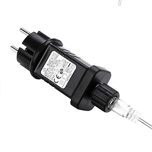 Monzana Kerstverlichting 80 LED Ijspegels 5m IP44 Binnen Buiten Kerstversiering Lichtsnoer Koudwit - Afbeelding 7