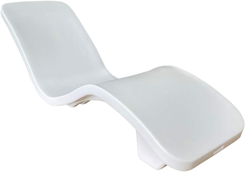 S.R.Smith RS-1-2 R-Series Pool Lounger, Individual, White