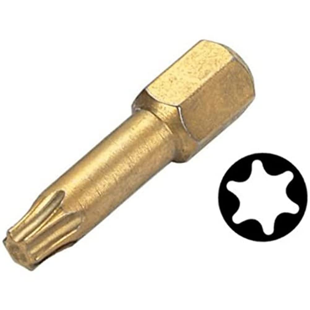 wolfcraft Diamant Bit, TORX® (T 10) I 1296000 I 1 bit with diamond coating for long life