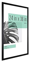 MCS Studio Gallery Frame, Black Woodgrain, 24 x 36