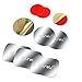 aLLreli 9 Pack Metal Plates with Adhesive and 3M Adhesive Tapes for Car Mount Phone Holder Cradle, 6 Pack Metal Plates and 3 Pack Tapes