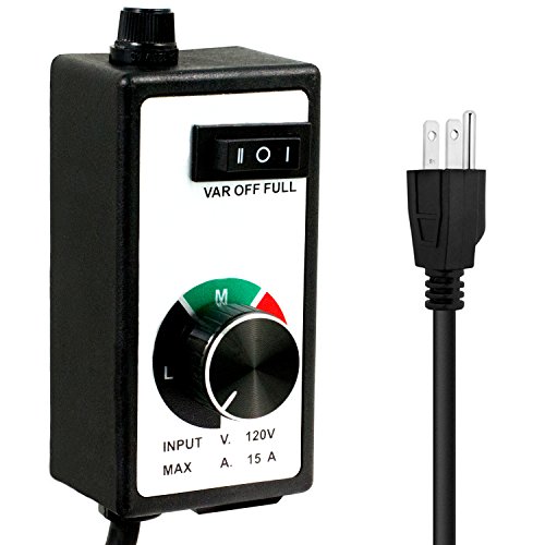 Yield Lab Variable Fan Speed Controller 3 Settings for Grow Tent and HVAC Intake and Exhaust Duct Fan Ventilation System - Thumbnail 5