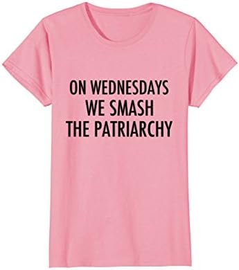 Womens Funny Feminists T-Shirt Feminism Women's Rights Shirt XL Pink