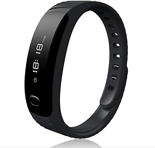 Joranlin H8 Intelligent Healthy Smart Bracelet Bluetooth with Anti Lost Wake-up Sleep Monitor Call Reminder（Black）