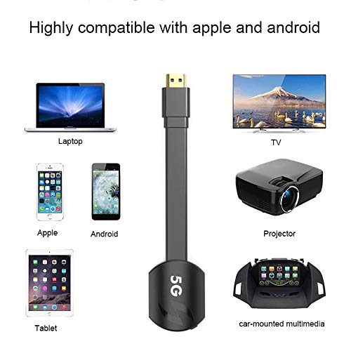 Adaptador-de-Pantalla-WiFi-inalmbrico-HDMI-5G-Ultra24GHz-1080P-FHD-Receptor-de-Pantalla-de-TV-Compatible-con-Miracast-DLAN-Airplay-Compatible-con-iOSAndroidPixelMacPCTVWindows