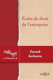 Écrits de droit de l'entreprise