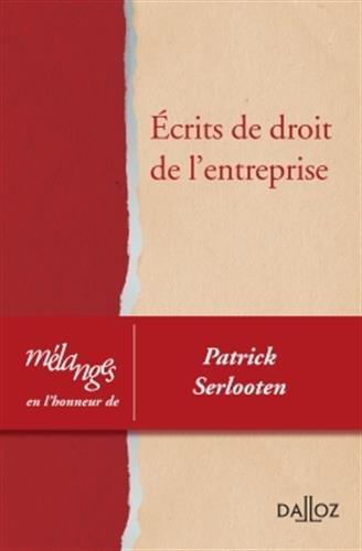 Écrits de droit de l'entreprise