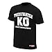 Kevin Owens KO Prizefighter Authentic T-Shirt, L Black