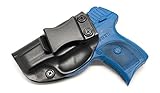 Concealment Express IWB KYDEX Holster: fits Ruger LC9 LC9s LC380 EC9s - Custom Fit - US Made - Inside Waistband - Adj. Cant/Retention (BLK, Left)