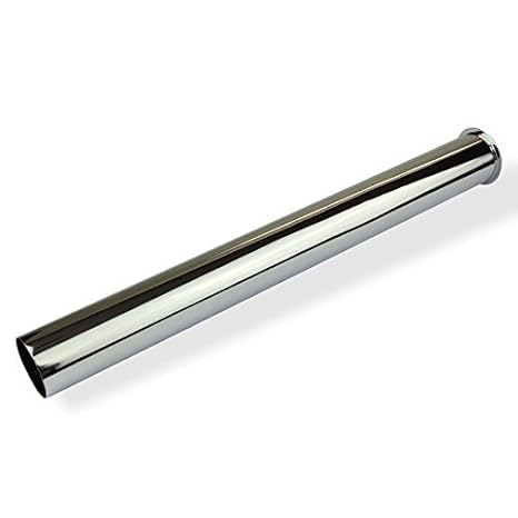 Aquashine® Bördelrohr | Tauchrohr | Siphon Verlängerung | Rohr Durchmesser 32 mm verschiedene Längen zur Auswahl | Edelstahl 