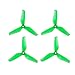 Makerfire 16pcs Transparent Tri-Blade Props 5042 Propellers CCW CW for QAV250 Quadcopter