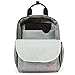 Skip Hop Diaper Bag Backpack: Iconic Duo Signature Function Forward Backpack with Changing Pad & Stroller Attachement, Grey Melange