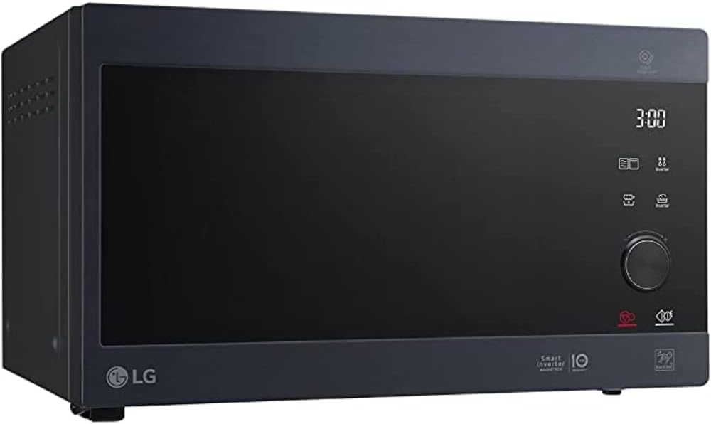 LG Electronics MH6565CPB Mikrowelle mit Grill/ǀ Stiftung Warentest Testsieger ǀ 25 L ǀ / 1000W/ schwarz 7