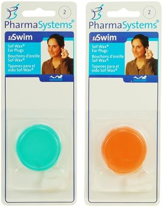 PharmaSystems Sof-Wax Ear Plugs (Qty 2 packages)