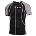 Men Sauna Sweat Shirt Workout Neoprene Top Training Body Shaper Clothes Sweat Sauna Suit Exercise Fitness Short Sleeve