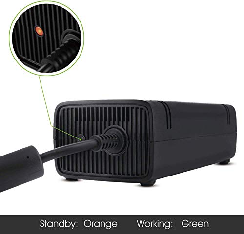 image for SFPC Xbox 360 E Power Supply, Power Supply Cord AC Adapter Replacement