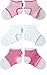 Sock Ons Clever Little Things That Keep Baby Socks On! 3 Pack Girls 0 - 6 Months