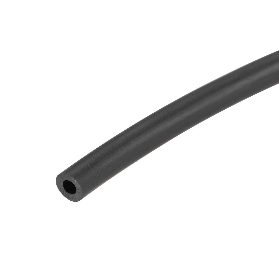 sourcing map Lubricating Oil Hose, 3mm(1/8") ID x 6mm(15/64") OD 13.12Ft/4M Rubber Water Hose Pipe Tubing Black - Image 4