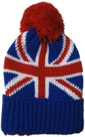 Union Jack Kids Child Beanie Hat Winter Cap Red White Blue British by Okitani