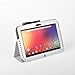 SHEROX Google Nexus 10 Case - Slim Folio Case Cover for Google Nexus 10 Inch Android Tablet (Nexus 10, WHITE)