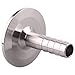 Hose Barb Adapter- 1.5 inch Tri Clamp to 0.5 inch Sanitary Rubber Hose Barb Pipe Fitting, Stainless Steel SS304 (1/2 Inch)