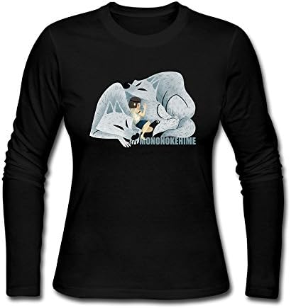 Princess Mononoke Shop886 Princess Mononoke 100% cotton Long Sleeve Womens T shirt