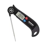 Inkbird Instant Read Meat Thermometer, Digital Food Cooking Thermometer with Magnet, C and F Switch, Fast Read BBQ Thermometer for Smoker, Kitchen, Grilling, Oven, Candy, Baking, HET-F001