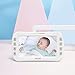 AXVUE Video Baby Monitor, Comfortable Slim Design Handheld Enclosure, 5.0
