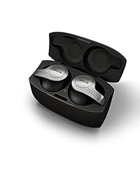 Jabra Elite 65t Alexa   Auriculares inalámbricos con funda de carga, color negro titanio (renovado)