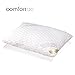 Shredded Memory Foam Pillow by Comfortac, with washable removable cooling bamboo derived cover - Firm & Comfortable Optimum Support, Neck Pain & Headache Relief