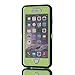iPhone 6 Case, iPhone 6S Case [HEAVY DUTY] Built-in Screen Protector Tough 4 in1 Rugged Shorkproof Cover [With Kickstand] (Green)