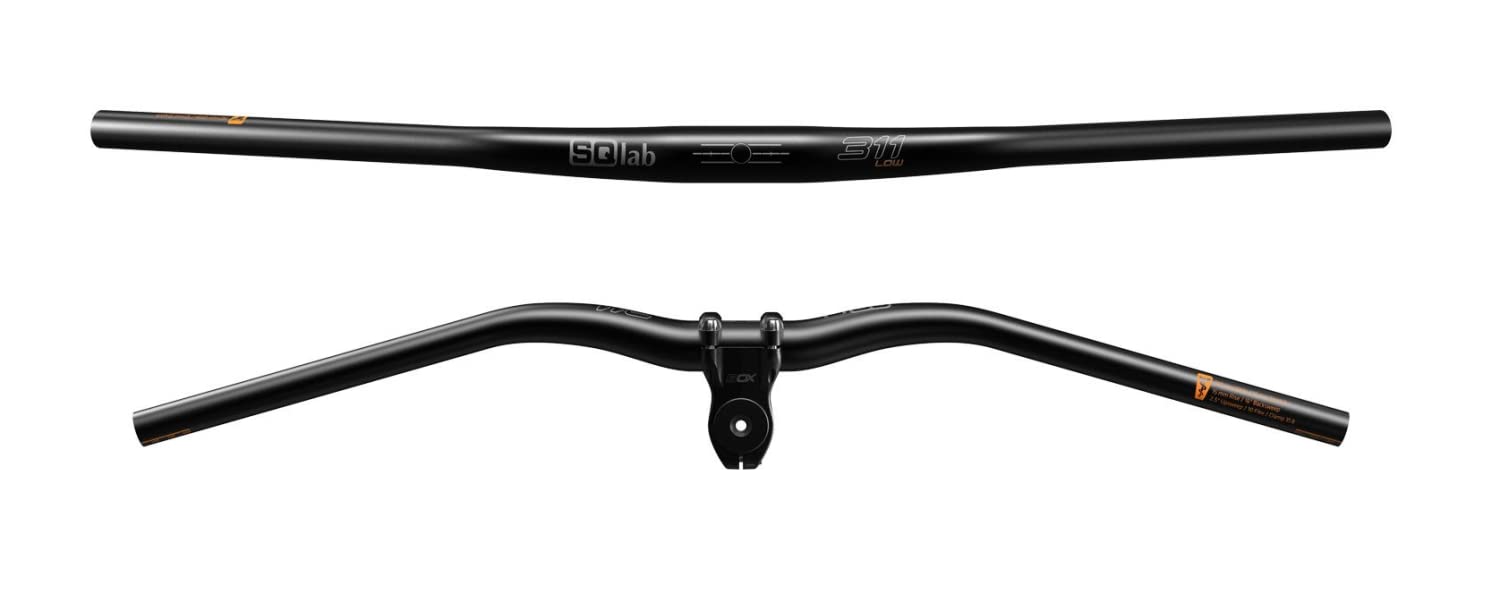 SQlab Unisex - Adult 311 2.0 High 31.8mm Handlebar Black