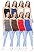 Free to Live 8 Pack Women’s Premium Seamless Basic Layering Camis Tank Tops