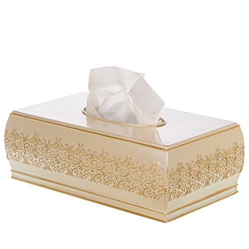 Creative Scents Shannon Tissue Box Cover Square (6" x 6" x 5.75