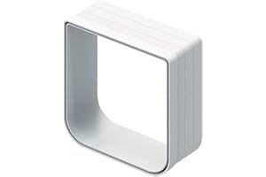 Cat Mate Cat Flap Wall Liner Accessory (303) - 50 mm (2") Wall Liner/Tunnel Section for use with Models 234 and 235 Only (Pack of 1)