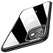 TOZO for iPhone 11 Case 6.1 Inch (2019) Hybrid PC+TPU Soft Grip Matte Finish Clear Back Panel Cover for iPhone 11 with Black