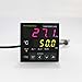 Inkbird Dual Digital PID Temperature Controller 2 Relay Thermostat 110-240V ITC-100VH + 40A SSR + K Sensor