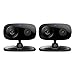 Motorola FOCUS66-BLK2 Wi-Fi HD Home Monitor Camera - 2 Pack (Black) (Renewed)