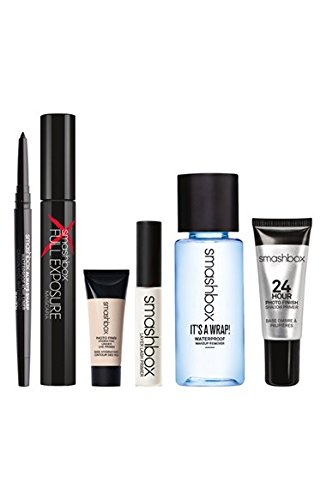 Smashbox Photo Op ~ Full Exposure Masara, Always Sharp Kohl Eyeliner Full Sizes Plus Four Travel Sizes ~ 6 Piece Kit