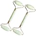 Jade Roller facial massager, Elera 2 PCS SPA Face Massage Anti-Aging Cold Therapy for face andeye care