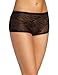 Heavenly Shapewear Women's Jacquard Padded Panty, Black, Small