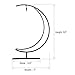 YY YEARCHY Ornament Display Stand Metal Stand Terrarium Air Plant Stand Flower Pot Holder Iron Pothook Stand for Hanging Glass Globe Ball