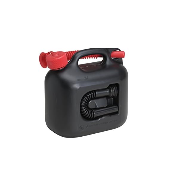 Kraftstoff-Kanister 800300 PREMIUM fÃ¼r 5l fÃ¼r Benzin, Diesel und andere GefahrgÃ¼ter, UN-Zulassung, made in Germany, TÃV-geprÃ¼fter Produktion, schwarz