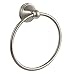 Dreamslink Round Collection Wall Mounted Towel Ring Brush Nickel