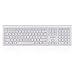 Perixx 11535 Periboard-806 Bluetooth Multi Device Keyboard for Mac OS X - White